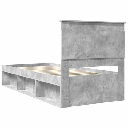 vidaXL Bed Frame with Headboard Concerte 90 x 200 cm Solid Pine Wood