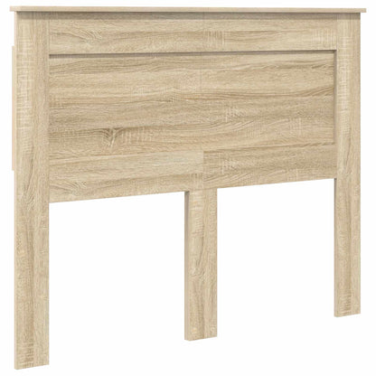 vidaXL Bed Frame with Drawer Sonoma Oak 120 x 190 cm Engineer Wood