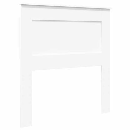 vidaXL Bed Frame with Drawer White 75 x 190 cm Engineer Wood
