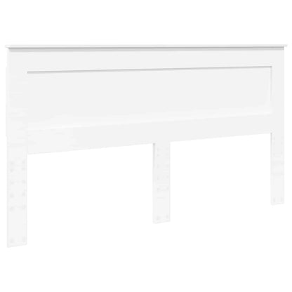 vidaXL Storage Bed with Headboard White 180 x 200 cm Engineered Wood