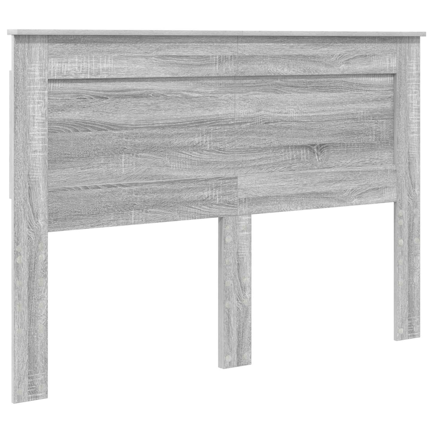 vidaXL Bed Frame with Drawer Grey Sonoma 140 x 200 cm Engineered Wood