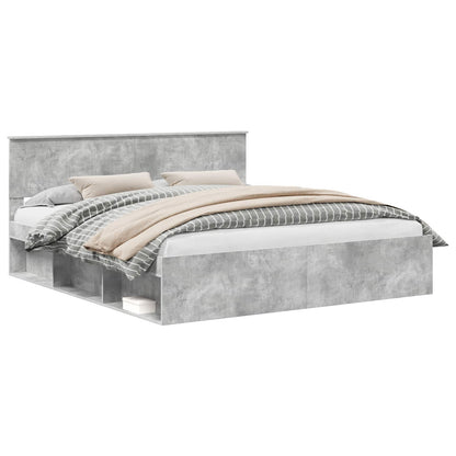 vidaXL Bed Frame with Headboard Concerte 180 x 200 cm Solid Pine Wood