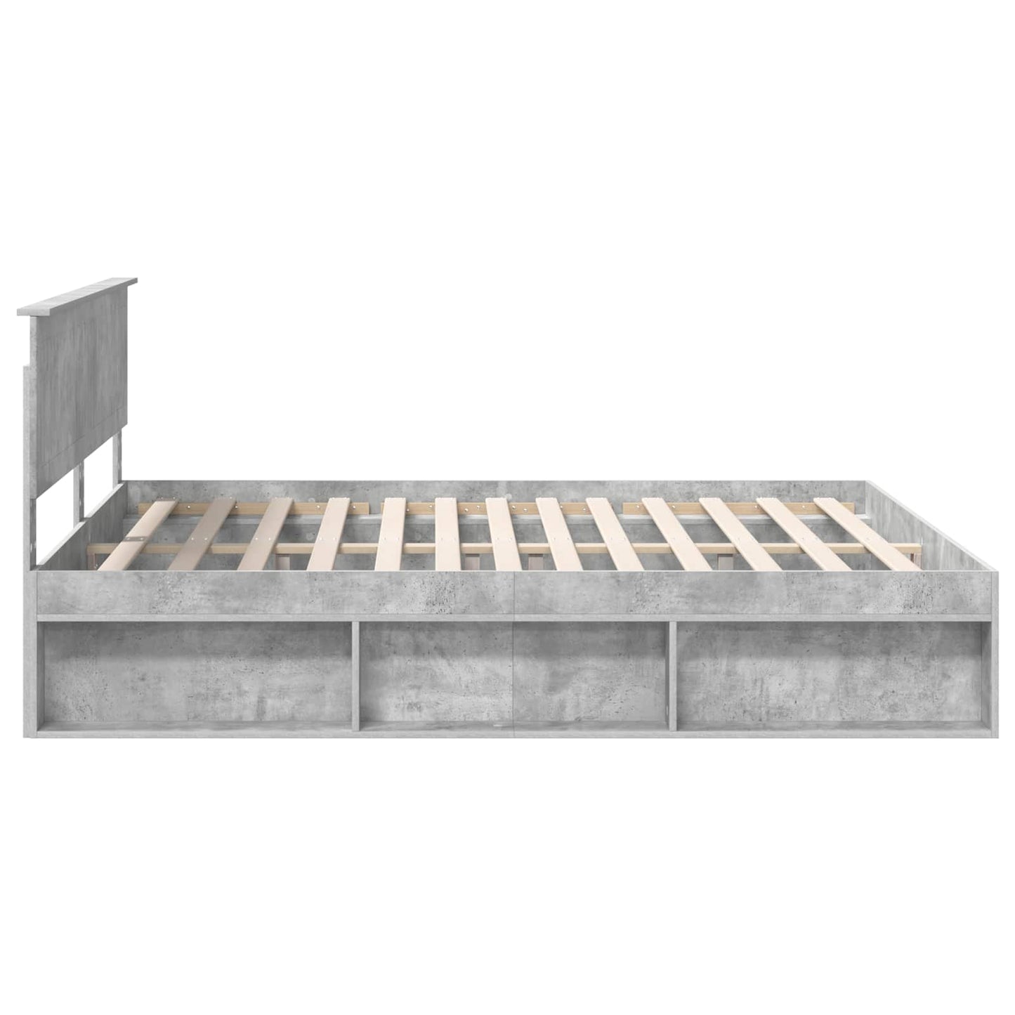 vidaXL Bed Frame with Headboard Concerte 180 x 200 cm Solid Pine Wood