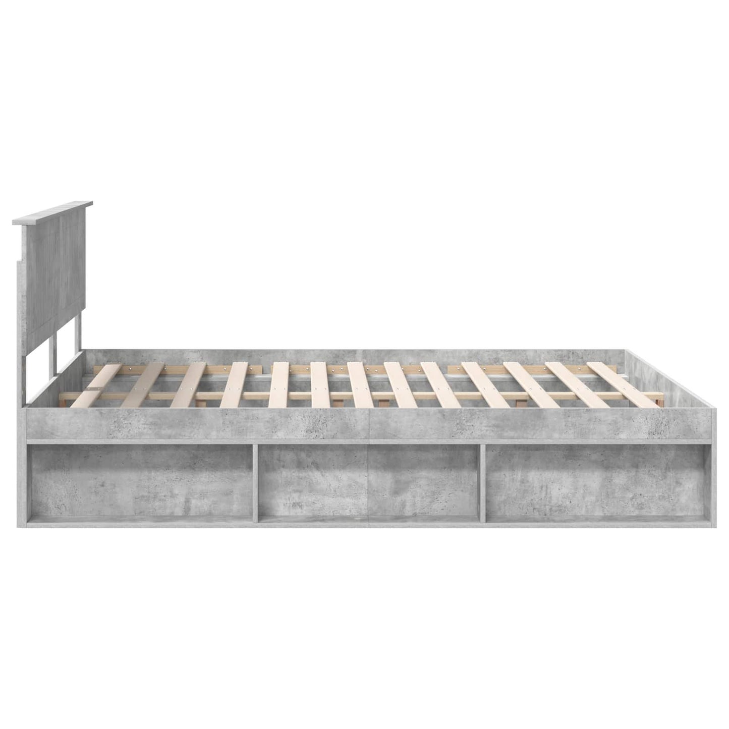 vidaXL Bed Frame with Headboard Concerte 160 x 200 cm Solid Pine Wood