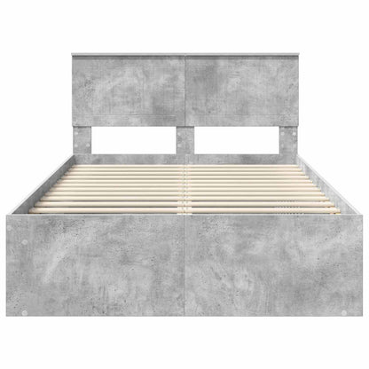 vidaXL Bed Frame with Headboard Concerte 120 x 200 cm Solid Pine Wood