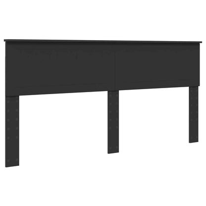 vidaXL Bed Frame with Drawer Black 180 x 200 cm Engineer Wood