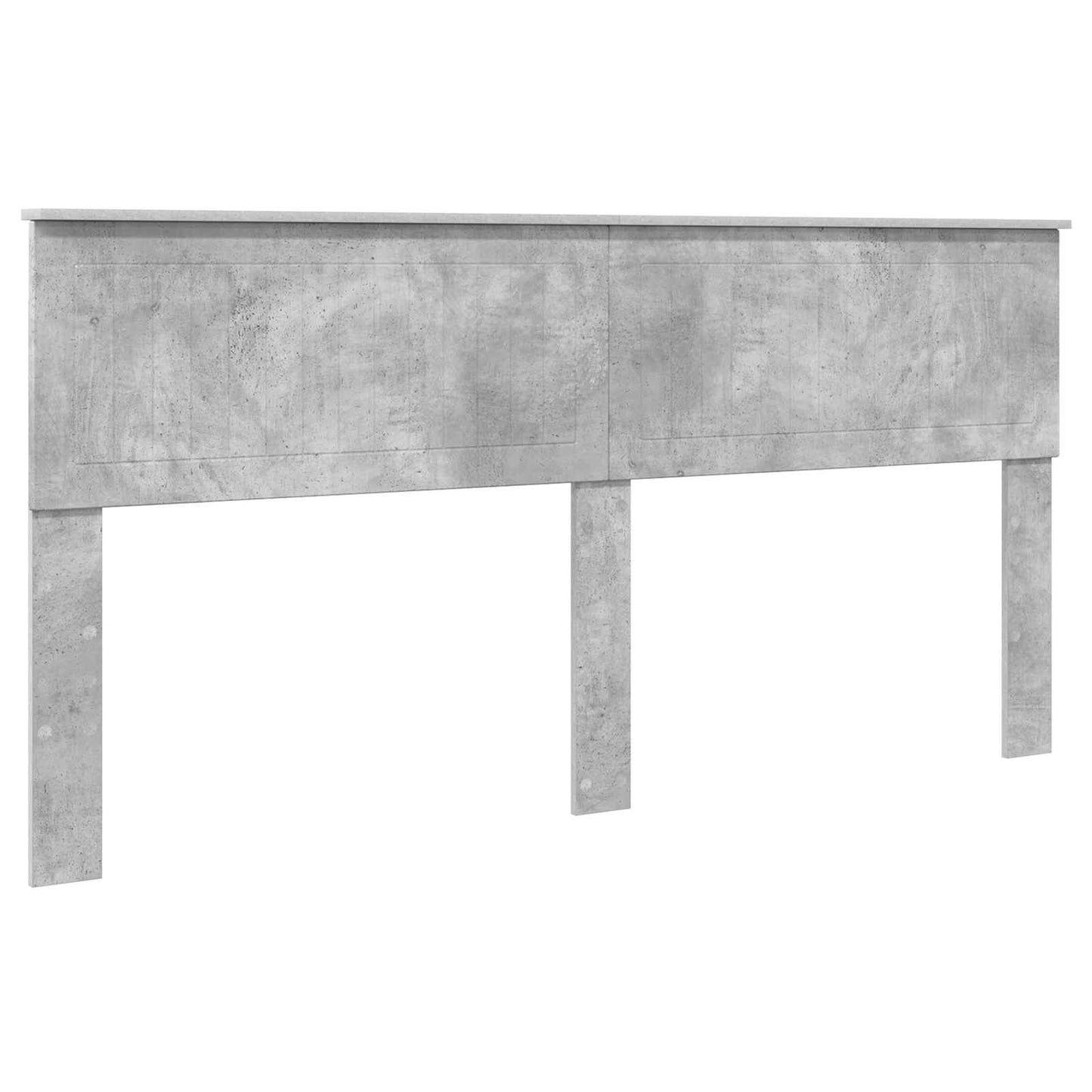 vidaXL Bed Frame with Drawer Concrete Grey 180 x 200 cm Engineer Wood