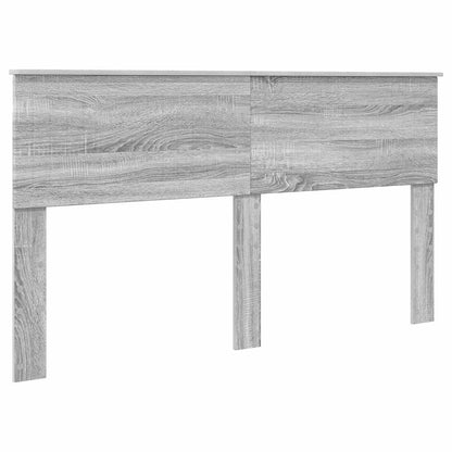 vidaXL Bed Frame with Drawer Grey Sonoma 160 x 200 cm Engineer Wood