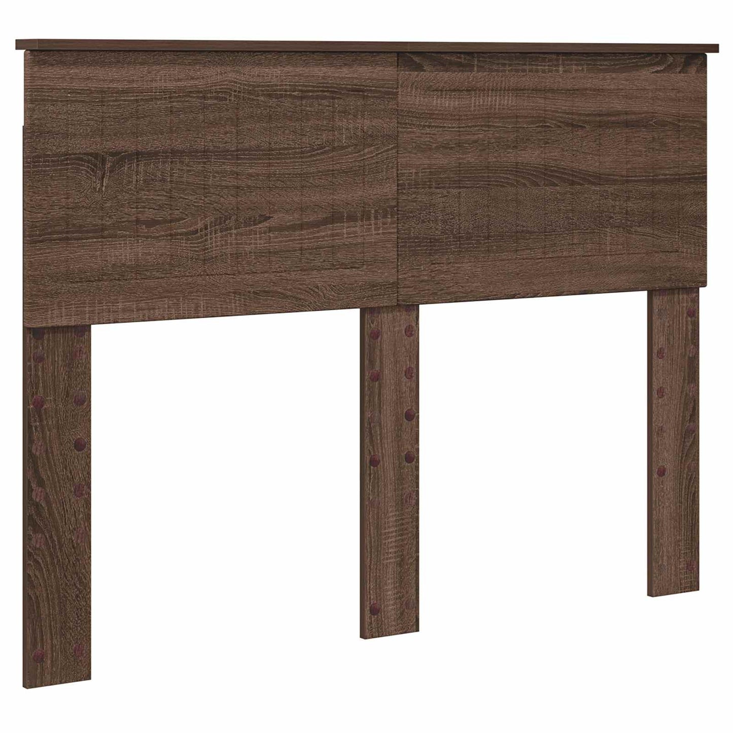vidaXL Bed Frame with Drawer Brown Oak 135 x 190 cm Engineer Wood