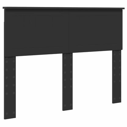 vidaXL Bed Frame with Drawer Black 120 x 190 cm Engineer Wood