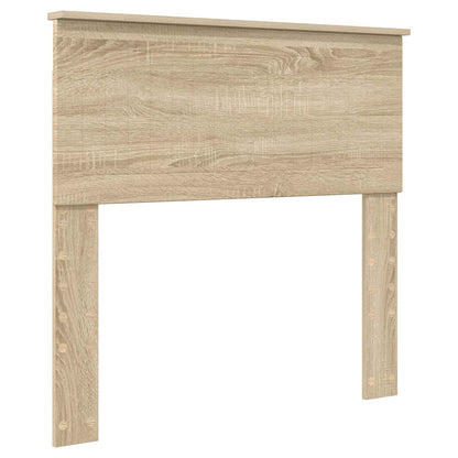 vidaXL Bed Frame with Drawer Sonoma Oak 90 x 200 cm Engineer Wood