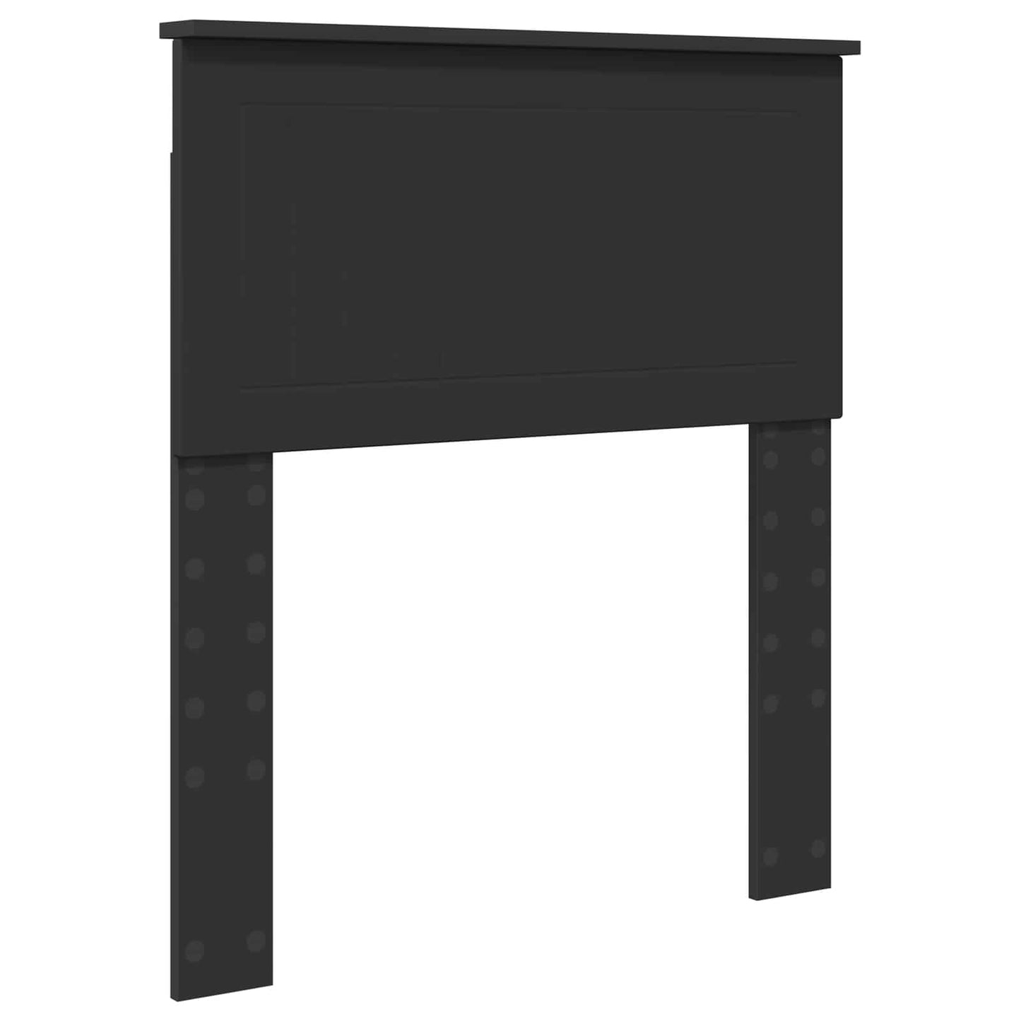 vidaXL Bed Frame with Drawer Black 75 x 190 cm Engineer Wood
