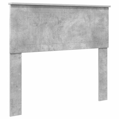 vidaXL Bed Frame Concrete Grey 100 x 200 cm Engineered Wood
