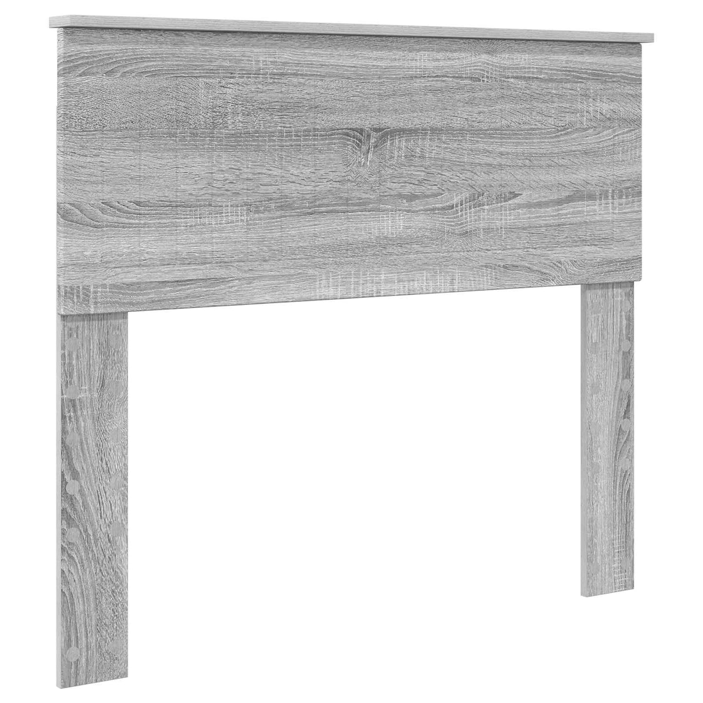 vidaXL Bed Frame with Drawer Grey Sonoma 100 x 200 cm Engineered Wood