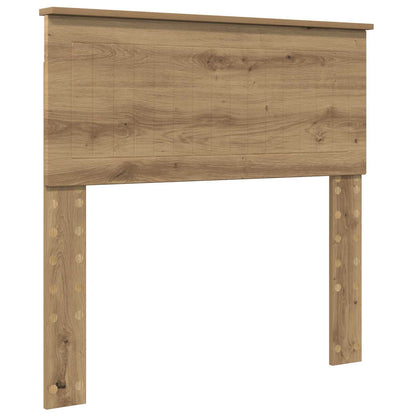 vidaXL Bed Frame with Drawer Artisan Oak 90 x 190 cm Engineered Wood