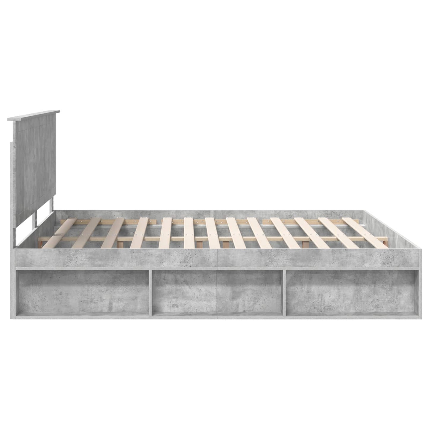 vidaXL Bed Frame with Headboard Concerte 180 x 200 cm Solid Pine Wood