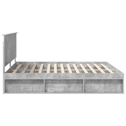 vidaXL Bed Frame with Headboard Concerte 180 x 200 cm Solid Pine Wood