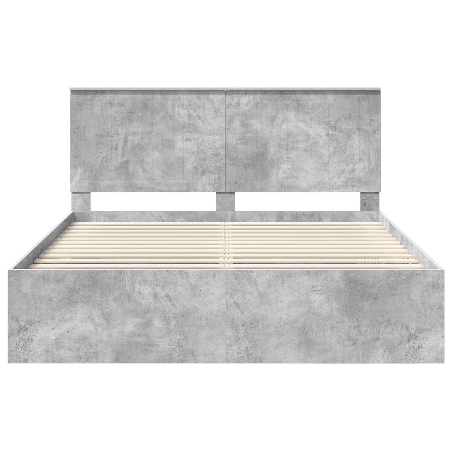 vidaXL Bed Frame with Headboard Concerte 160 x 200 cm Solid Pine Wood