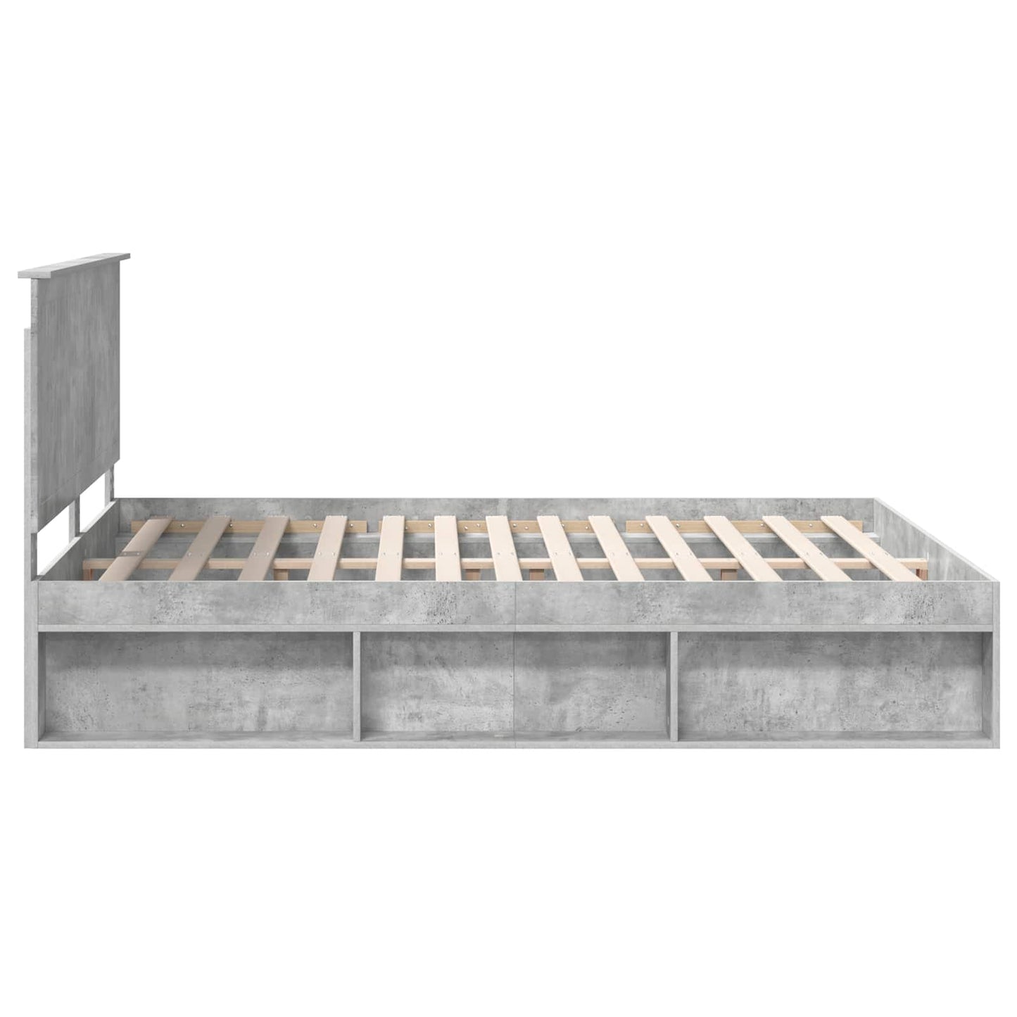 vidaXL Bed Frame with Headboard Concerte 160 x 200 cm Solid Pine Wood