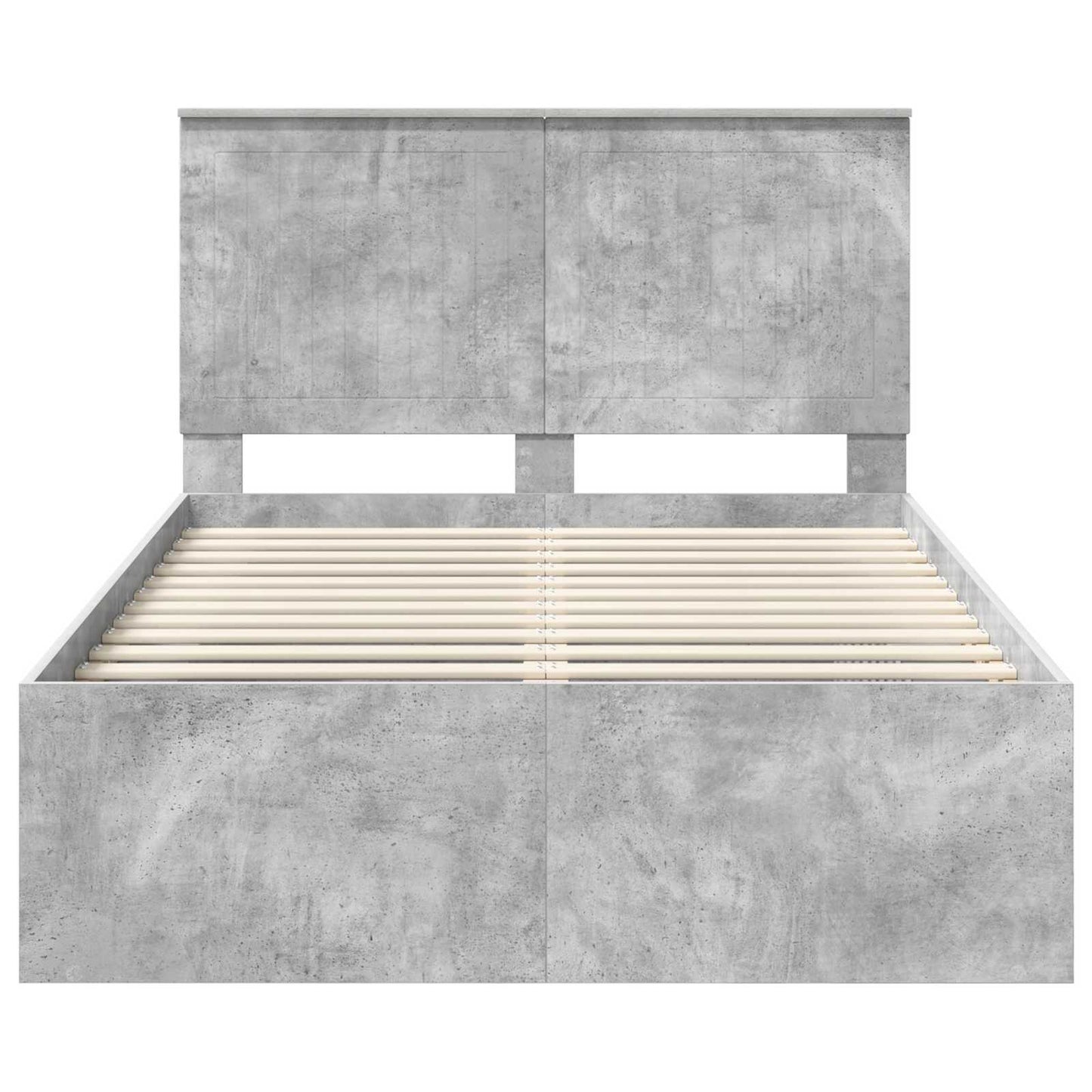 vidaXL Bed Frame with Headboard Concerte 120 x 200 cm Solid Pine Wood