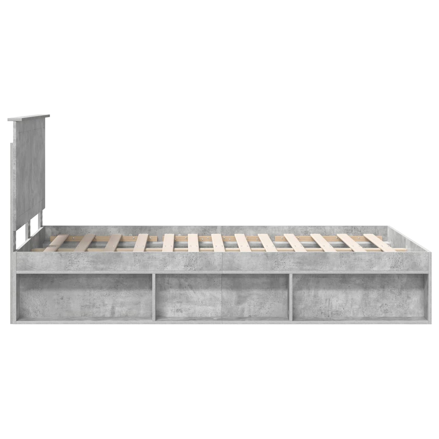 vidaXL Bed Frame with Headboard Concerte 120 x 200 cm Solid Pine Wood