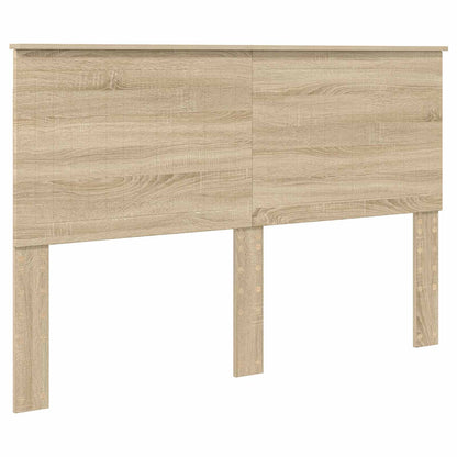 vidaXL Bed Frame with Drawer Sonoma Oak 150 x 200 cm Engineer Wood