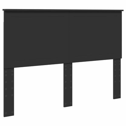 vidaXL Bed Frame with Drawer Black 140 x 190 cm Engineer Wood