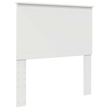 vidaXL Bed Frame with Drawer White 90 x 200 cm Engineer Wood