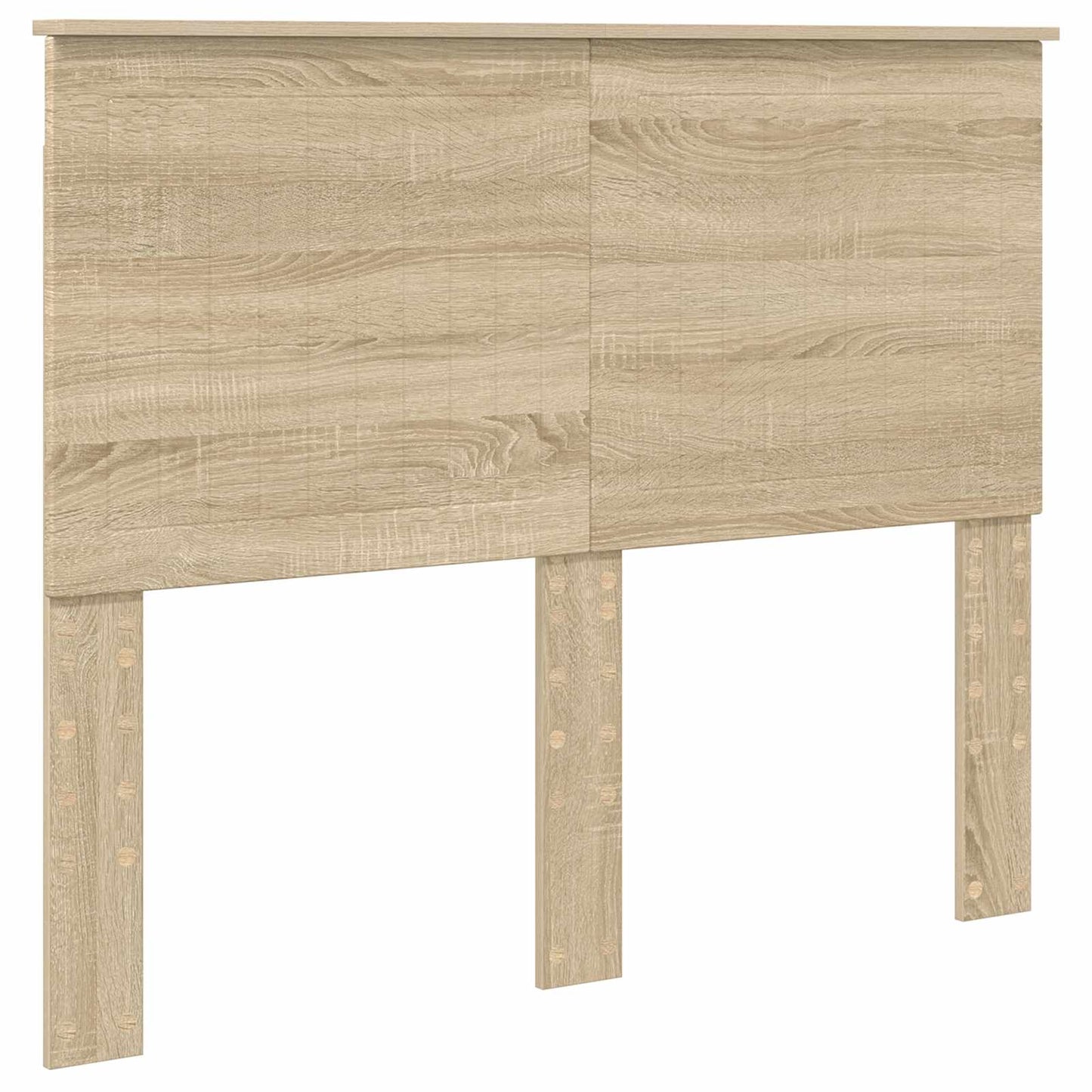 vidaXL Storage Bed with Drawer Sonoma Oak 135 x 190 cm Engineered Wood