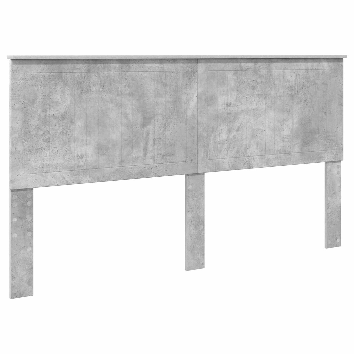 vidaXL Bed Frame Concrete Grey 180 x 200 cm Engineered Wood