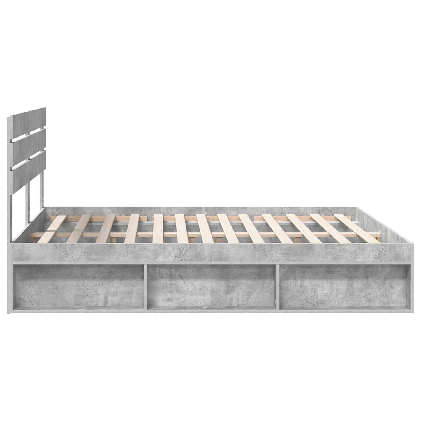 vidaXL Bed Frame with Headboard Concerte 180 x 200 cm Solid Pine Wood