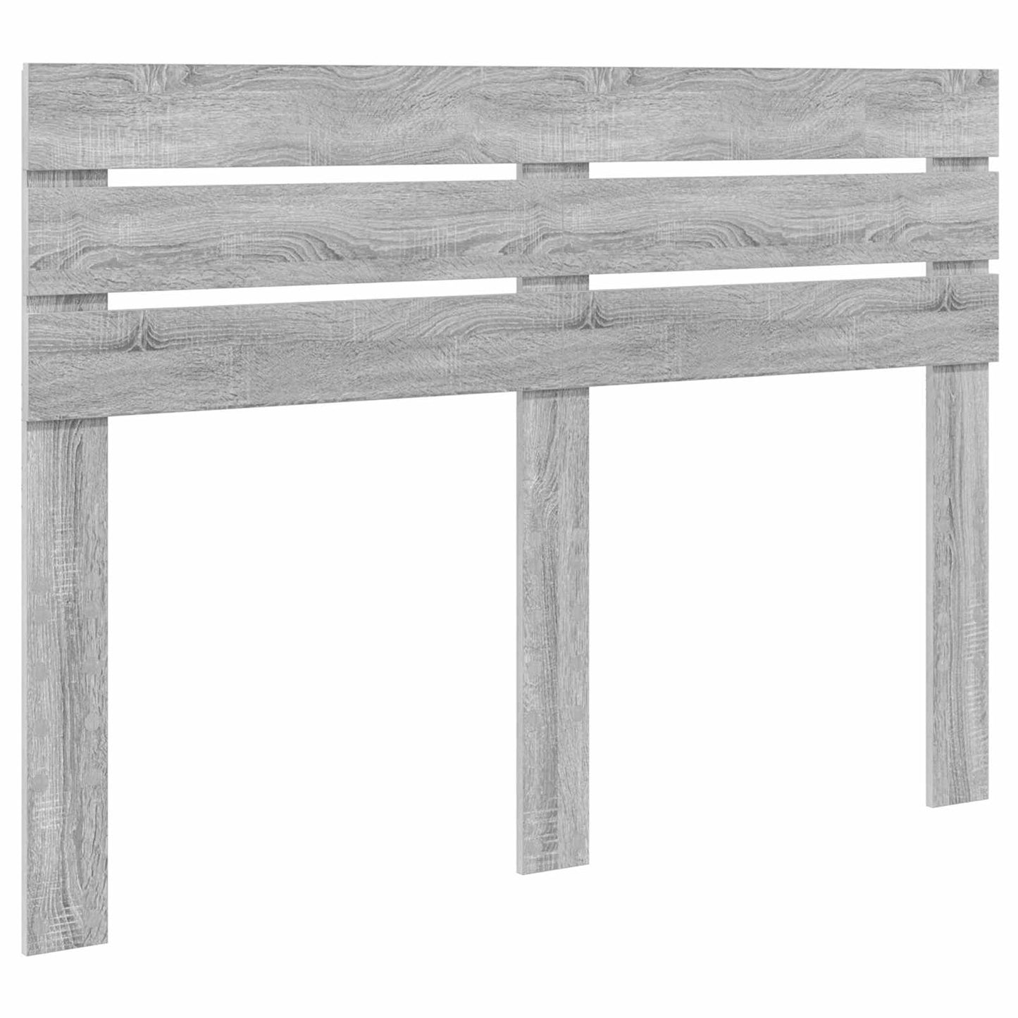vidaXL Bed Frame with Drawer Grey Sonoma 150 x 200 cm Engineer Wood