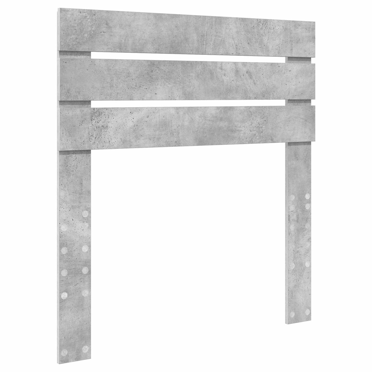 vidaXL Bed Frame with Drawer Concrete Grey 90 x 190 cm Engineer Wood