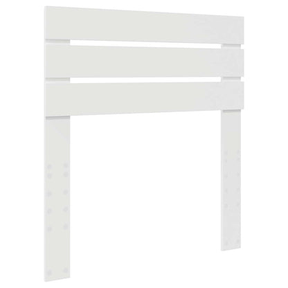 vidaXL Storage Bed with Headboard White 75 x 190 cm Engineered Wood