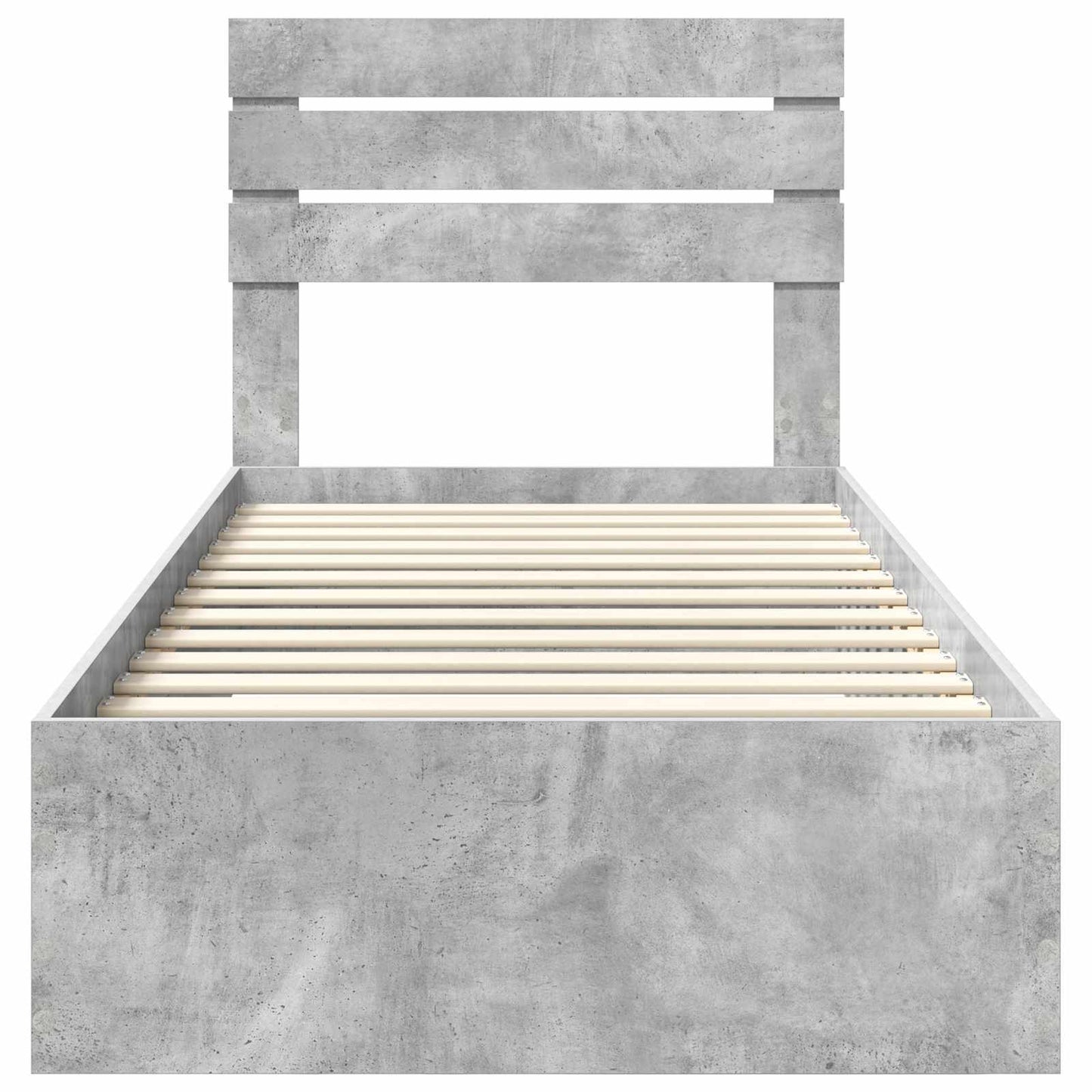 vidaXL Bed Frame with Drawer with Headboard Manual Engineered Wood