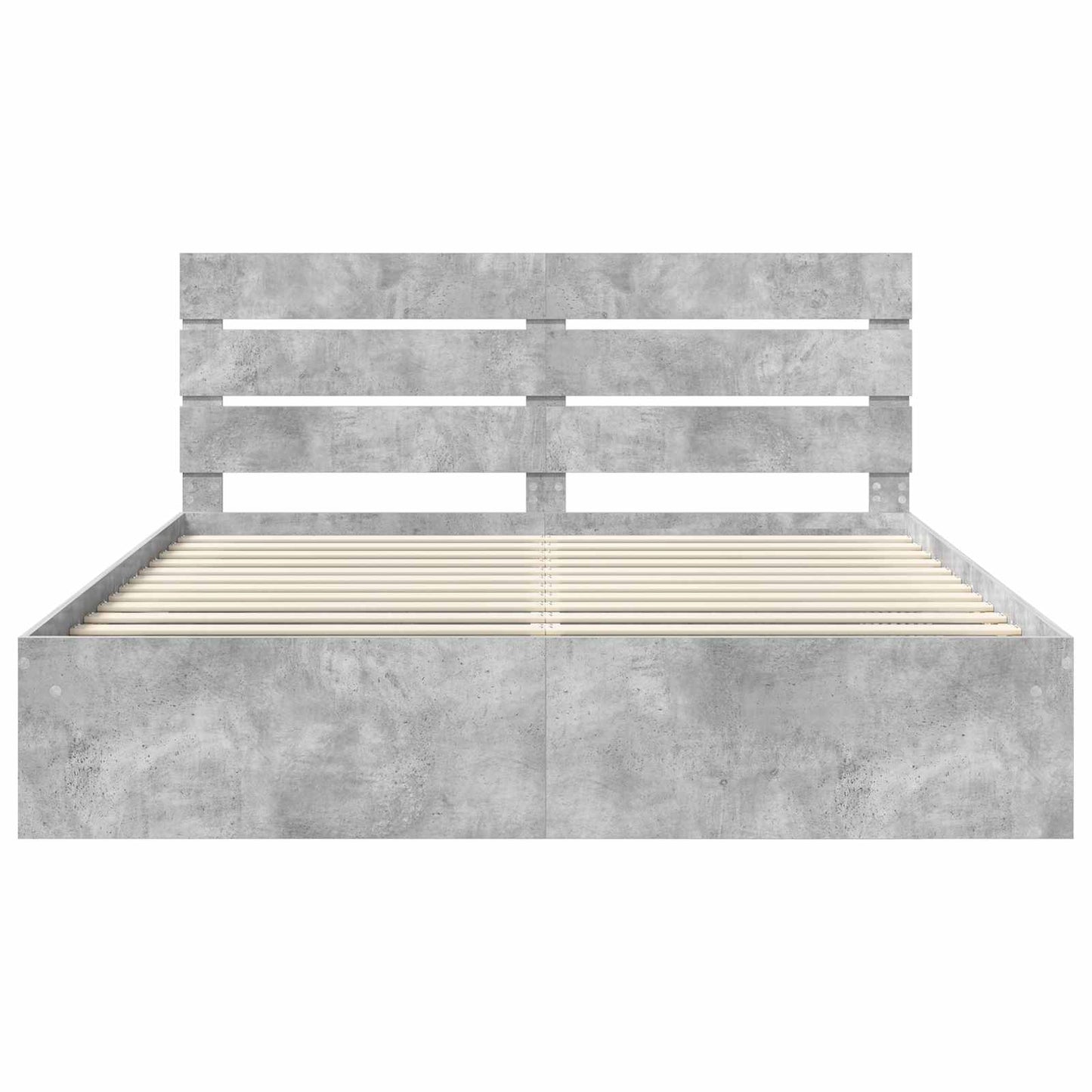 vidaXL Bed Frame with Headboard Concerte 180 x 200 cm Solid Pine Wood