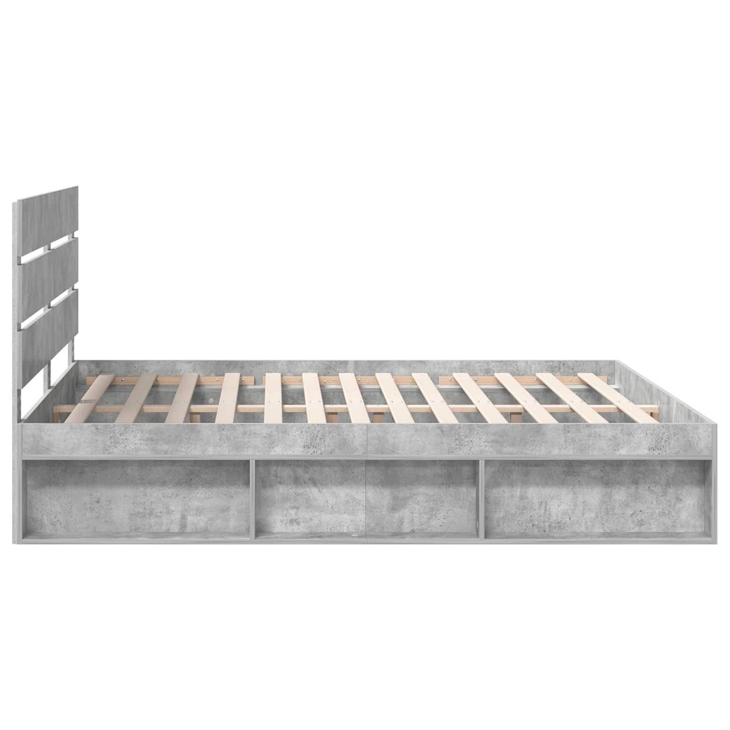 vidaXL Bed Frame with Headboard Concerte 180 x 200 cm Solid Pine Wood
