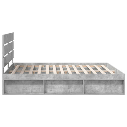vidaXL Bed Frame with Headboard Concerte 180 x 200 cm Solid Pine Wood