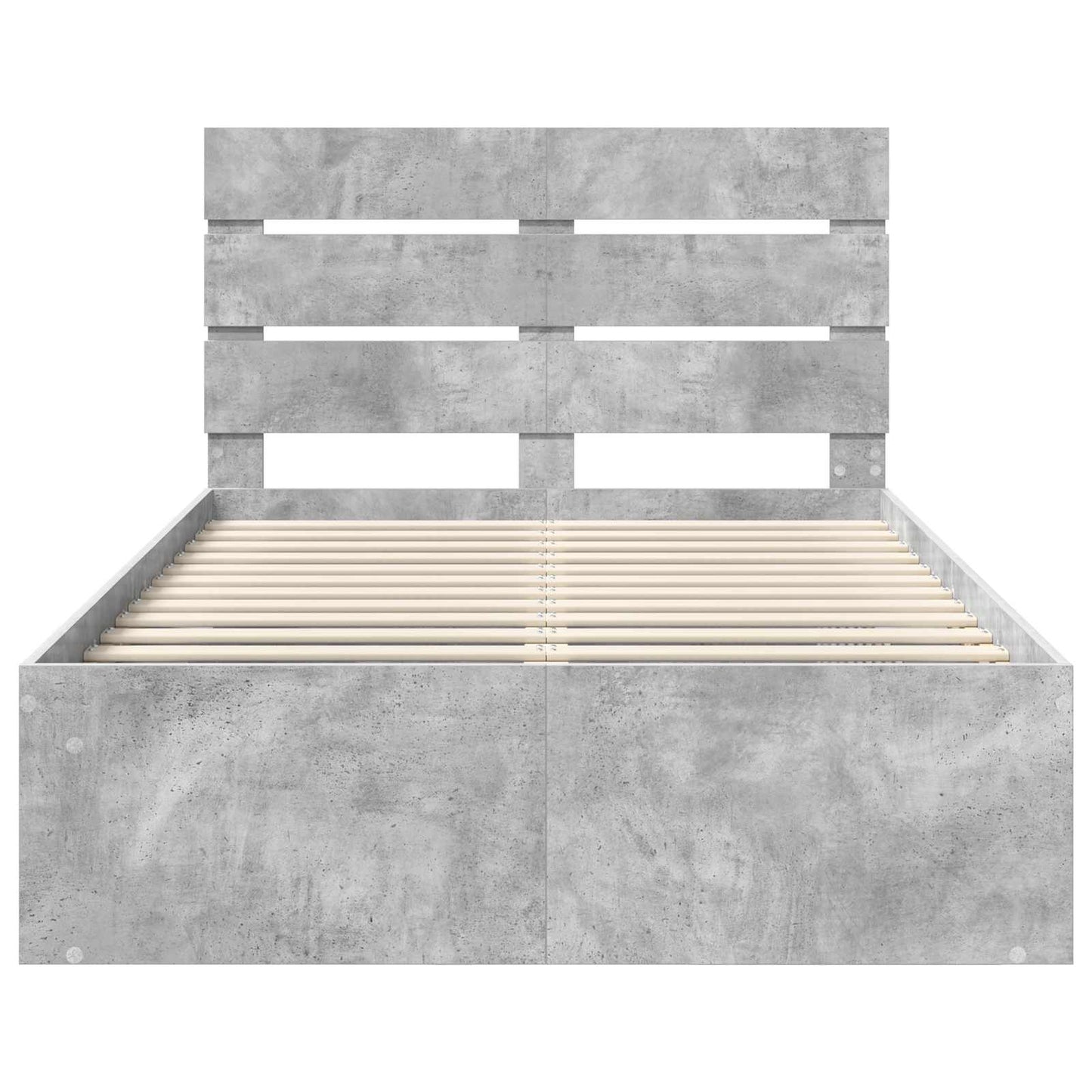 vidaXL Bed Frame with Headboard Concerte 120 x 200 cm Solid Pine Wood