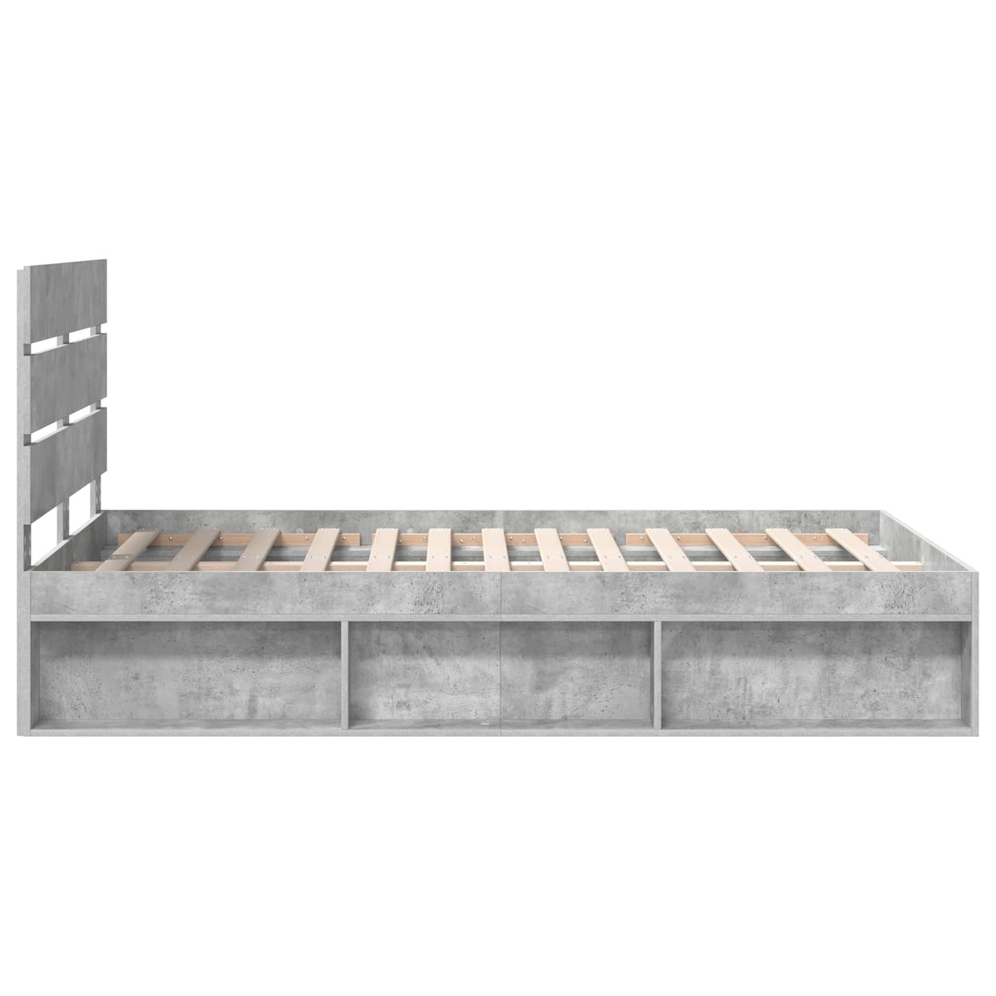 vidaXL Bed Frame with Headboard Concerte 120 x 200 cm Solid Pine Wood
