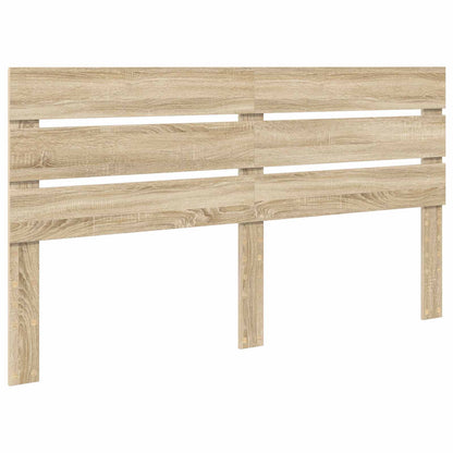 vidaXL Bed Frame with Drawer Sonoma Oak 200 x 200 cm Engineer Wood