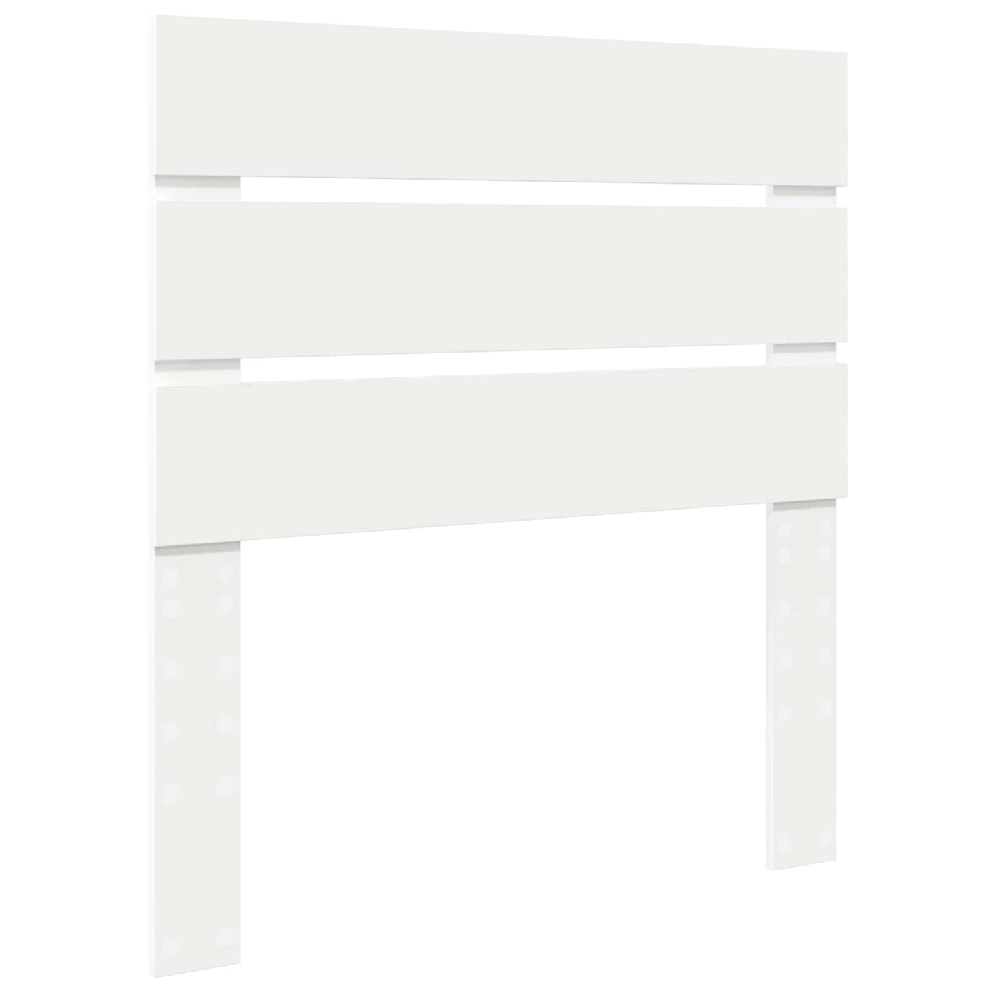 vidaXL Storage Bed with Headboard White 70 x 190 cm Engineered Wood