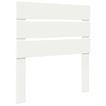 vidaXL Storage Bed with Headboard White 70 x 190 cm Engineered Wood