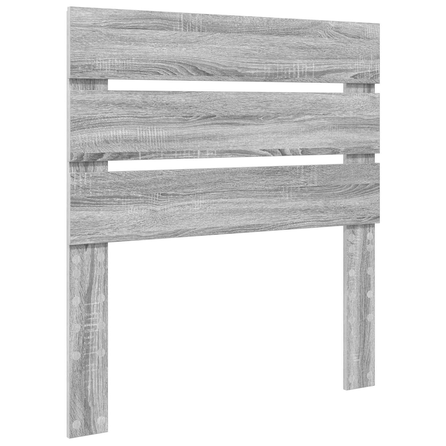vidaXL Bed Frame with Drawer Grey Sonoma 90 x 190 cm Engineered Wood