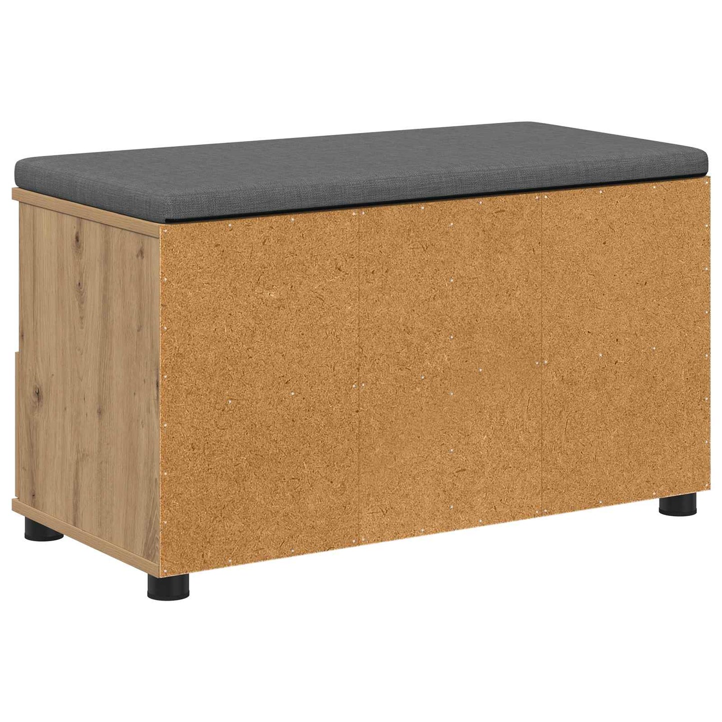vidaXL Hall Bench Artisan Oak 80 x 38 x 46 cm