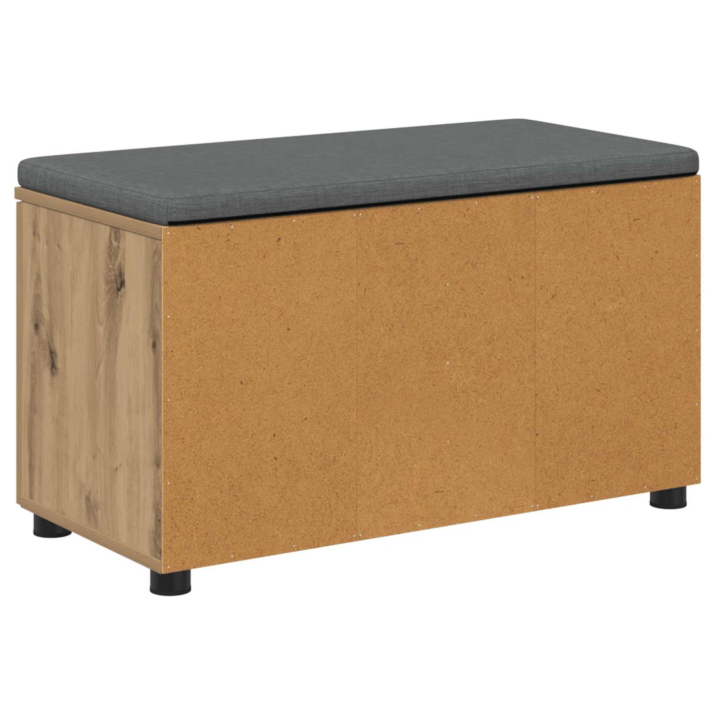 vidaXL Hall Bench Artisan Oak 80 x 38 x 46 cm