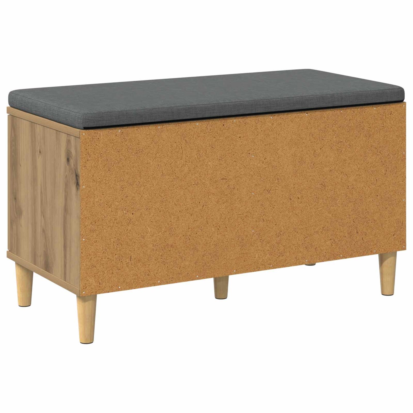 vidaXL Hall Bench Artisan Oak 80 x 38 x 46 cm