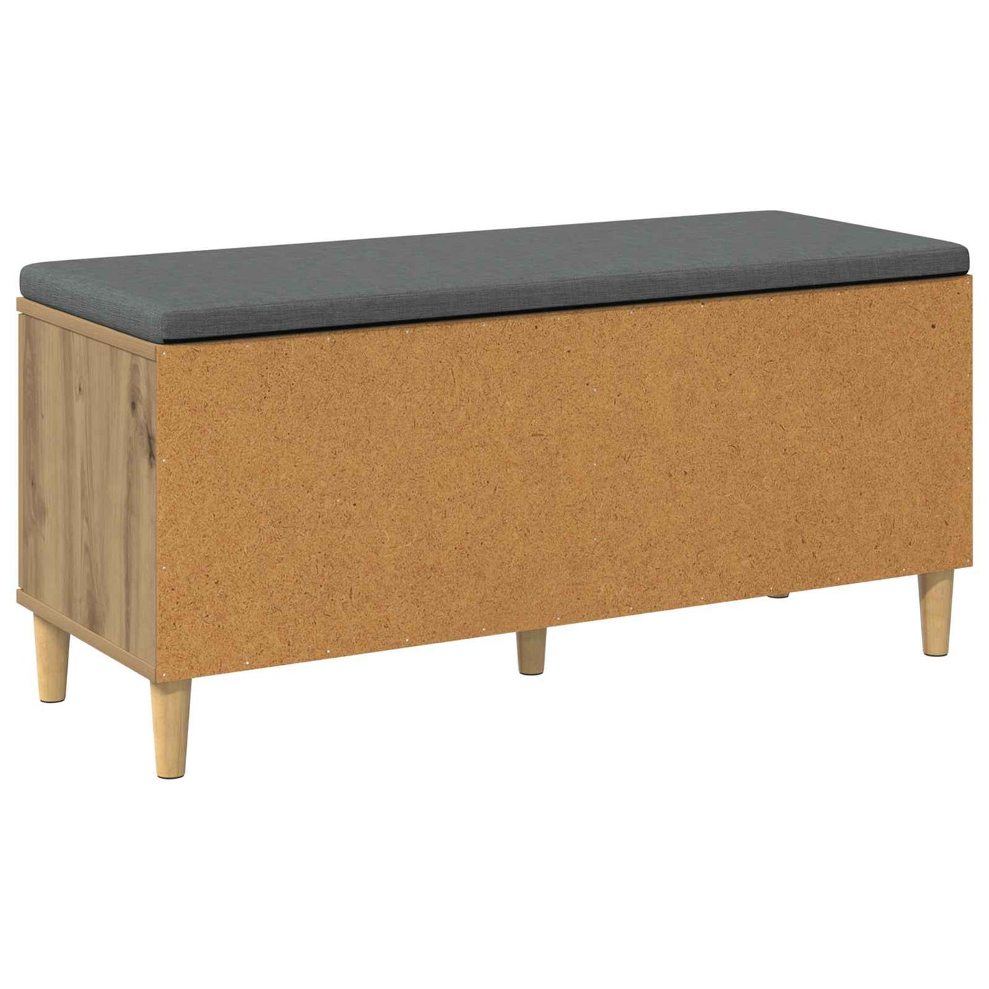 vidaXL Hall Bench Artisan Oak 100 x 38 x 46 cm