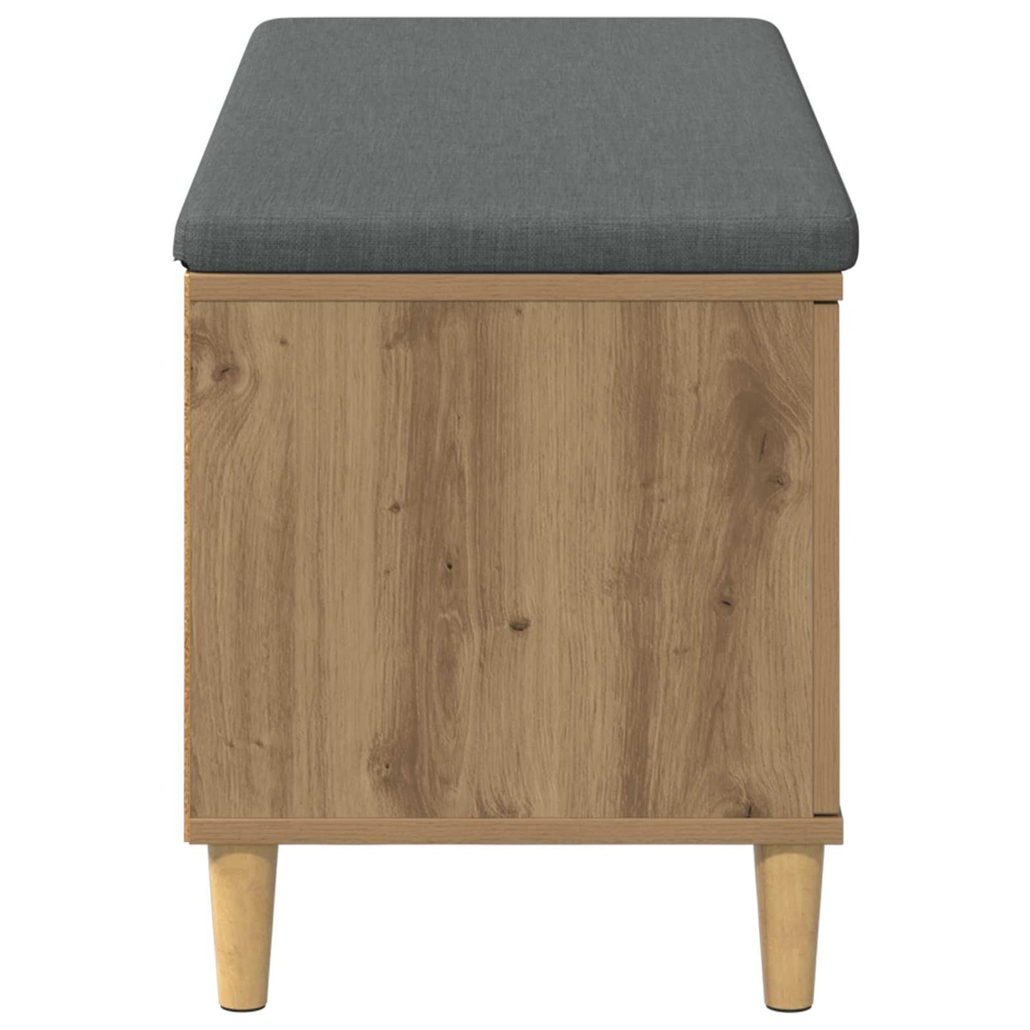 vidaXL Hall Bench Artisan Oak 100 x 38 x 46 cm