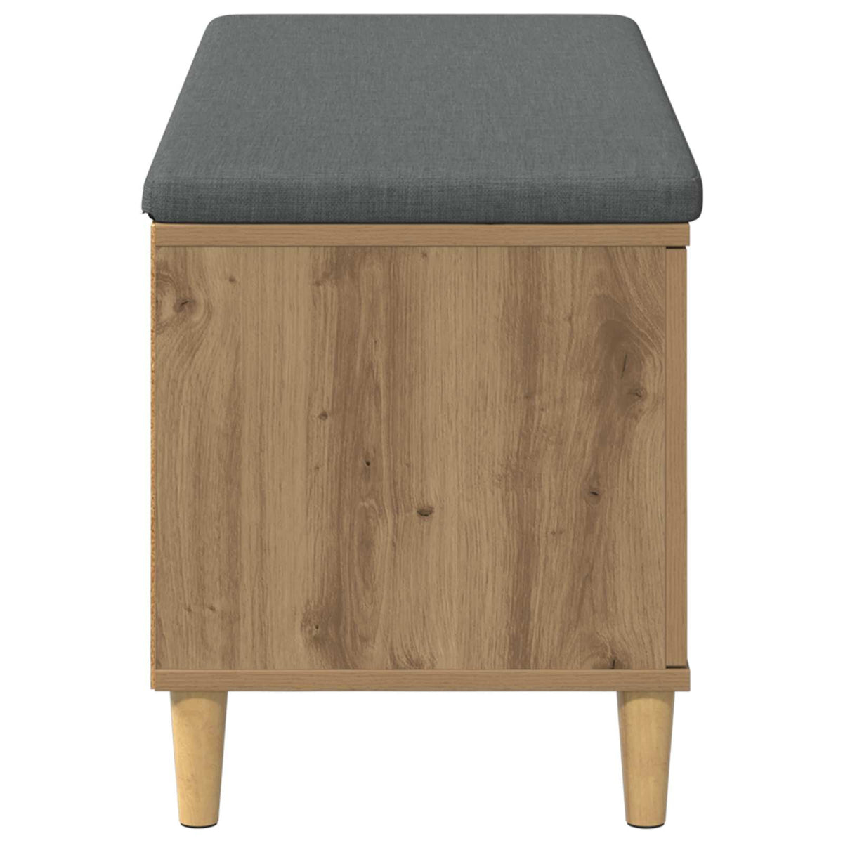 vidaXL Hall Bench Artisan Oak 100 x 38 x 46 cm